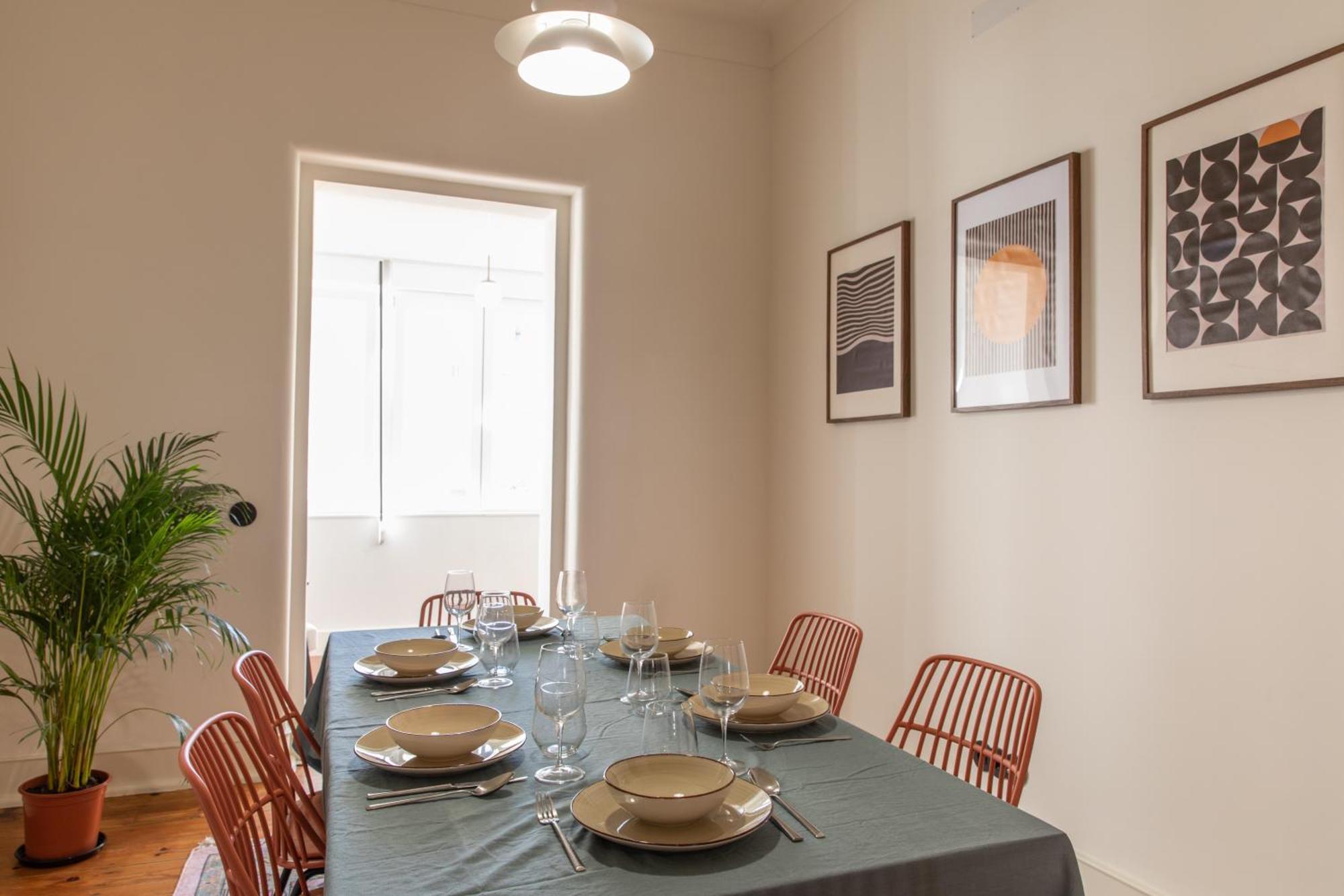 Alvalade 58 - Charming 2 Bedroom Apartment With Ac Near The Airport And City Center Lisboa Eksteriør bilde
